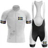 夏のサイクリング服イギリスの国旗ジャージマウンテンバイクスウェーデンマイヨットLCICLISSO HOMBRE用男性レースセット
