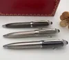 Hediye Tasarımcı Beyaz Kalem İdari Ofis Kırtasiye Luxurs Promosyon 5A Metal Kalemler Hediyeler için Orijinal Pens-Case233V