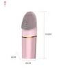 Gezicht Reinigingsborstel Gereedschap Sonic Silicone Facial Cleanser Deep Washing Face Massager voor Huidverzorging Geen batterij inbegrepen