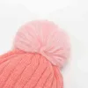 Kadınlar Kış Kalın Sıcak Örme Beanies Cap Şapkalar Lady Tam Yüz Kaplı Açık Kayak 211229 için Şapka