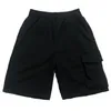 Sommar män shorts byxor joggare manliga byxor mens solid svart grå bomull M-3XL # sk005 gratis skepp mode objekt