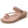 Mulheres Chinelos de Verão Moda Cruz Correias Femininas Escorregamento Casual Na Praia Flip Flops Ladies Shoes QQ899 210625