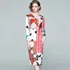 Women Summer Designer Elegant Dot Striped Floral Print Sexy Slim Office Party Robe Ladies Sheath Bodycon Pencil Dress Vestidos 210525