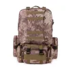 Outdoor Bags 50L Tactical Backpack,Men's Military Backpack,4 In 1Molle Sport Bag,Outdoor Hiking Climbing Army Backpack Camping