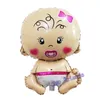 Party Decoration 1PC Large Tooth Foil Balloons Baby Boy Girl Theme Helium Inflatable Globos Model Toys