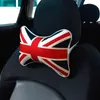 Asiento de coche cuello almohada decoración reposacabezas soporte para MINI Cooper Countryman F54 F55 F56 R60 2 uds accesorios de coche interior