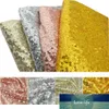 10st Round Sequin Bordduk Bröllopsbord Dekoration Glitter Party Bankett Julfödelsedag Guld 80cm / 120cm