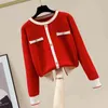 JXMYY Thick long-sleeved knit sweater for fall/winter all-match pullover sweater Korean super fire all-match inner top 210412