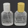 Seyahat mini 30 ml 50 ml yüksek dereceli cam parfüm şişesi sprey taşınabilir örnek şişeleri kozmetik konteyner kavanoz meme boş konteynerler uçucu yağ doldurulabilir flakon