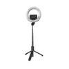 L07 Bluetooth selfie stick portable Monopods 5 inch ring fill light anchor beauty lights mobile phone live support