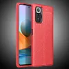 Skyddande bakväska Fodral för Xiaomi, Litchi, Soft TPU Silikon, för RedMi Note 10 Pro Max