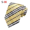 Trendy men039s tie 18 color matching patchwork Sulange plaid stripes Joker perfect minimalist style fashion business tie8778001