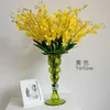 Simulation Orchid Artificial Flower Branch Wedding Decoration Bouquet Fake Flowers Home Living Room Display Photography Props