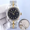 Top 40 mm Mens Watches Japan Automatyczny ruch Dwucie stal nierdzewna Diamentowe Wybór Mechaniczne zegarek Montre de Luxe