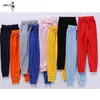 Retail Varm Velvet byxor Solid Boys Flickor Casual Sport Jogging Enfant Garcon Kids Barn Byxor för 2-10 Yeas 211103