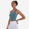 Y Style Back Sexy Yoga Vest Abbigliamento da palestra Intimo donna Canotte Tinta unita Moda Sport all'aria aperta T-Shirt Running Fitness Workout Shirt L-08