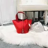 العلامة التجارية H حقائب اليد الأزياء كابينة سلة المرأة 2022 جديد حقيبة جلدية الترفيه دلو حقيبة