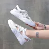 2021new Summer White Shoes Women's All-Match Internet Celebrity Leisure Pump Sports Sandals walking and running Flat Fashionable Y0721