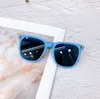 Fashion Kids Square Frame Sunglass 2021 Boys Gilrs UV Protections Sunglasses Kids Ocean Glasses Eyeglasse Beach Sunblock A6340289K