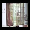 Trattamenti Tessili Gardenwindow Home Viola 1 Pz Colore Puro Tulle Porta Finestra Tenda Drappo Pannello Sciarpa Trasparente Mantovane * 30 Goccia Regalo Deli