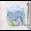 Cartoon Makeup Organizers Hanging Bags Storage Basket Bathroom Kid Bath Net Shape Bag Folding Organizer Boxes Bins Nulak 3Rb67