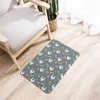 Bath Mats 40x60cm Floor Mat Cartoon Pet Dog Bone Printed Non Slip Shower Bedroom Decor Carpet Ultra Soft Absorbent
