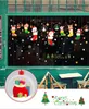 Raamstickers Kerst Kousen Dier Opknoping Ornamenten Vakantie Glas Stickers Kerst Statisch vastklampen