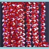 Cristal frouxo frouxo jóias Mictolour Banhado Abacus Abacus Glass Faceted Colors Fazendo Drop entrega 2021 8S5U9