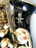 Nowy przylot Japan Yas-875EX Alto Saksofon Mosiężny instrument muzyczny Eb Tune Black Gold Lanquer Sax z ustnik