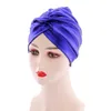 Turban indien femmes musulmanes casquette chimio croix couverture de perte de cheveux bonnet Bonnet Cancer chapeau Stretch Jersey chapeaux chapeau casquettes chapeau islamique