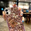 Luxuriöse Bling Crystal Gem Strass Schutzhülle für iPhone 13 11 12 XR XS