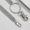 IngeSight.Z High Quality Double Layered Stainless Steel Harness Waist Belly Hip Hop Heavy Metal Body Chain Female Jewelry