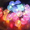 Strings LED Solar Outdoor String Decorative Lights Warm White Multicolor Christmas Light Garden Waterproof Holiday