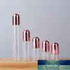 50pcs 1ml 2ml 3ml 5ml 10ml Clear Roll On Roller Bottle For Essential Oils Refillable Perfume Bottle Deodorant Containers