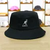 Kangol Fisherman Hat Sun Vrouw Tide Brand Face Small Sunscreen Ademende Solid Color Fashion Basin Paar Q0703369734