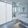 窓のステッカーピュアホワイトの曇り静電ガラスライトと不透明な浴室ベッドルームプライバシーシェーディング