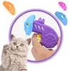 Cat Toys Interactive Pet Tracks Toy Flying Propellers Disc Saucers Dog Training Supplies9702922
