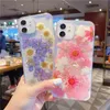 Beauty Seco Flower Phone Capas para iPhone 12 11 Pro Xs Max XR X 7 8 PLUS CLIRO DESCONTE CLIRO TRABALHO