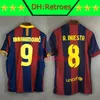 Maillot de football rétro A.iniesta 03 04 05 06 08 09 10 11 14 15 16 17 99 ibrahimovic Classique Futebol 11 Maillot Rivaldo Thaïlande