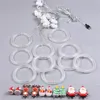 Christmas Decorations Santa Claus LED Light Merry For Home Tree Hanging Ornaments Xmas Navidad Year Gifts