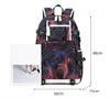 Designpersonlighet högkvalitativ avslappnad skolväska bärbara väskor Vattentät mens ryggsäck