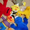32/50 cm icke-original Elmo Big Bird Super Soft Plush Toy Education Creative Doll Special Birthday Xmas Gift for Kid 220217
