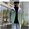 Privathinker Men Autumn Winter Thicken Warm Corduroy Jackets Men's Outwear Hip Hop Coat Male Teen Casual Jacket Colorful 210811