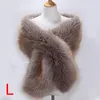 Faux Fur Winter Women Braut Schal Hochzeit Umhang auf Lager Umhang für Abend Party Solid Kragenschürte2755447