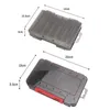 Tragbare Fischerei -Tackle -Boxen professionelle doppelseitige Ausrüstung Lure Lure Capacity Storage Case Subbait Box Plastikzubehör202T4251221