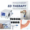 Przenośna terapia fali uderzeniowej dla bólu ciała Ulga / przenośna profesjonalna maszyna do fizjoterapii Shockwave do ED