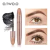 O.TWO.O 3D Silk Fiber Mascara Lengthening Waterproof Long Lasting Curling Thick Eyelashes Extension Make Up