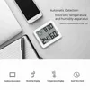 Wall Clocks Digital LCD Clock Electronic Smart Humidity Temperature Indoor Dry Hygrometer Household Meter