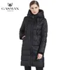 GASMAN Women Down Jacket Hooded Thick Bio Brand Coat Long Winter Warm Parka Fashion Female Collection 1827 210910