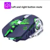 Zuoya Silent Gaming 2.4 GHz 2000DPI Rechargeable Wireless Myszy USB Optical Game Backlight Mouse Laptop